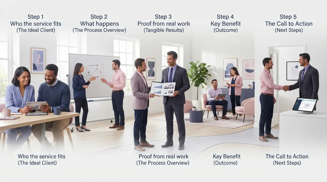 5-Step Service Page Blueprint That Builds Trust Instantly