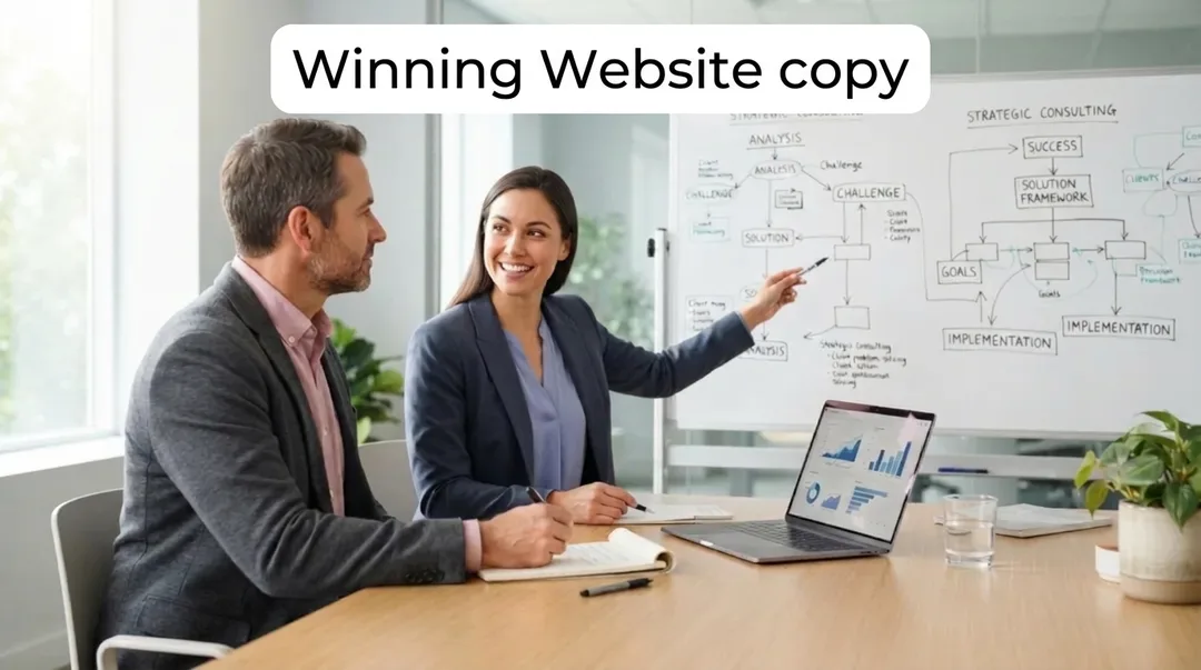 Winning Website Copy for Consultants: A 5-Point Checklist Winning Website Copy for Consultants: A 5-Point Checklist