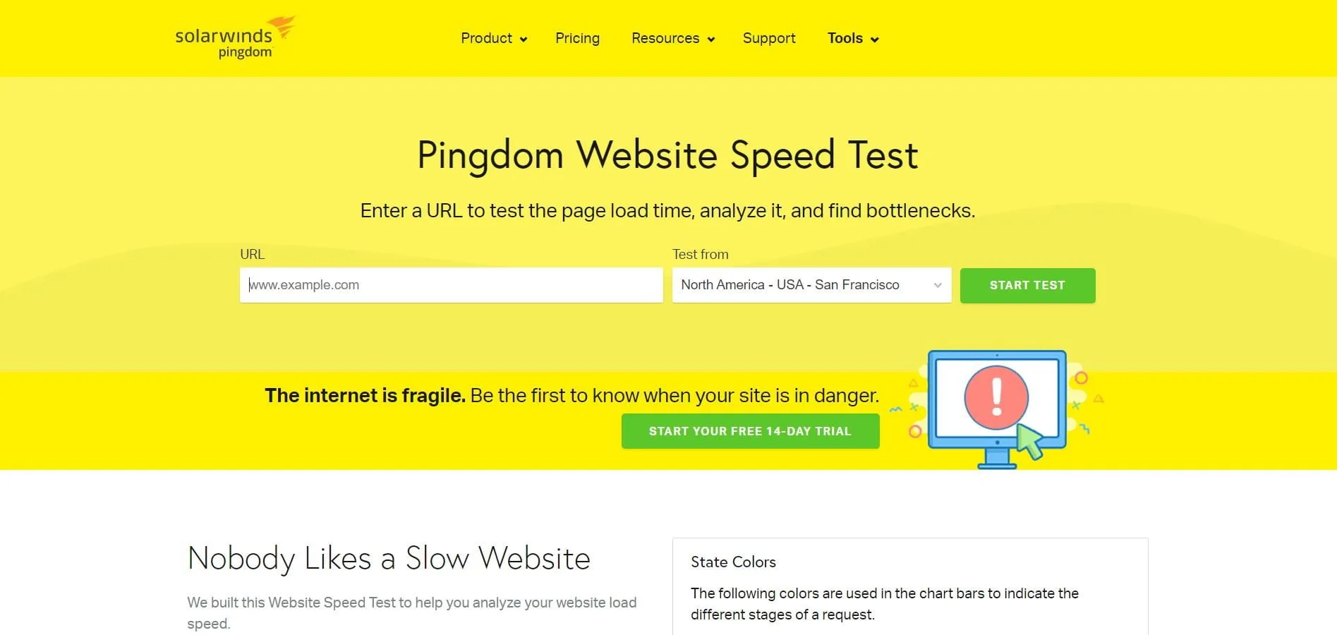 What is the best loading speed of a business website?